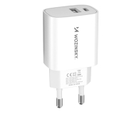 Wozinsky Ładowarka sieciowa USB-A USB-C 20W biała WGWCW - 1487881 - zdjęcie 1